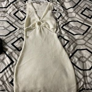 Cut Out Knitted Dress